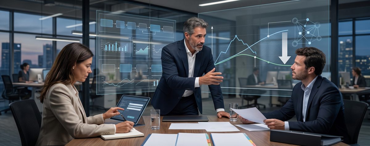 Reunión de relevamiento con el equipo directivo del cliente